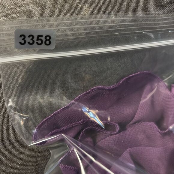 XOXO Womens Halter Top Front Ruffle Belted Blouse Built In Bra Strapless size S - Picture 6 of 6